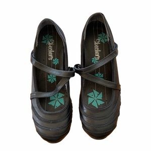 Skechers Mary Janes Leather 21158 Casual Shoe